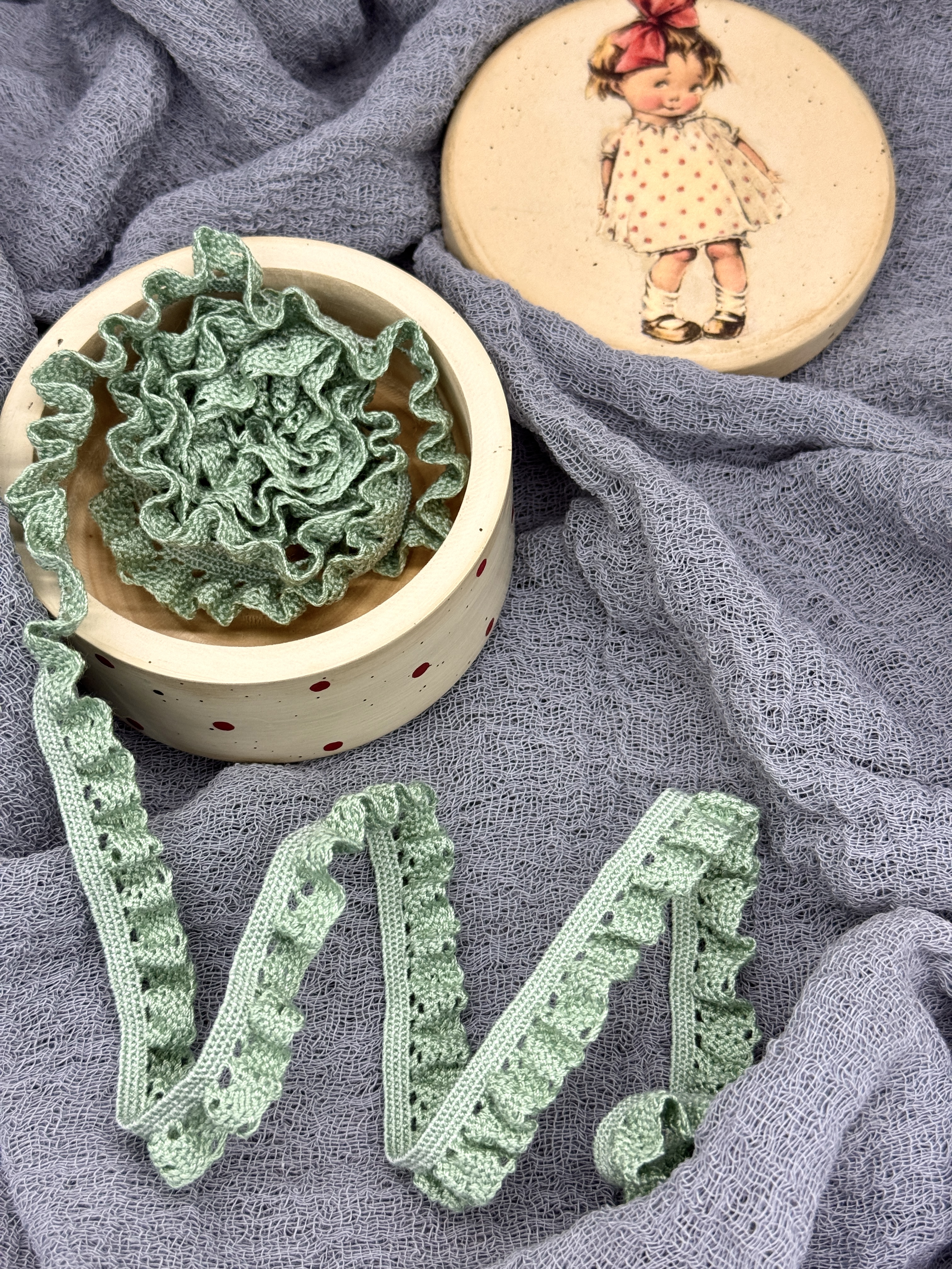 Кружевная резинка-оборка ЕТ1312