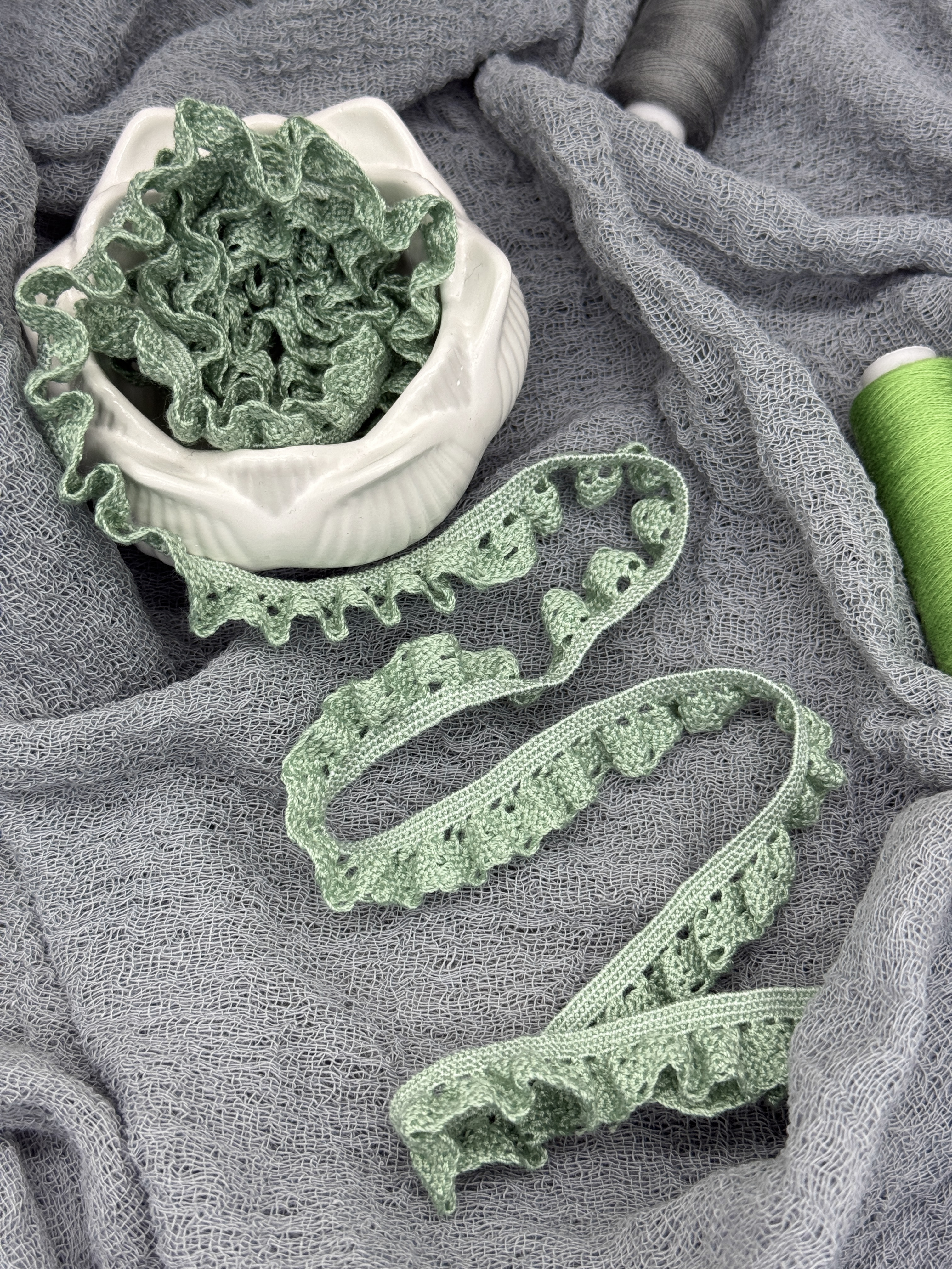 Кружевная резинка-оборка ЕТ1312