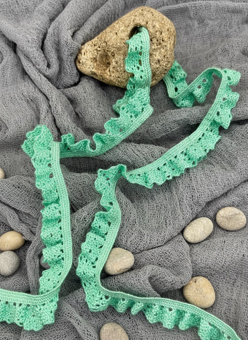 Кружевная резинка-оборка ЕТ1009