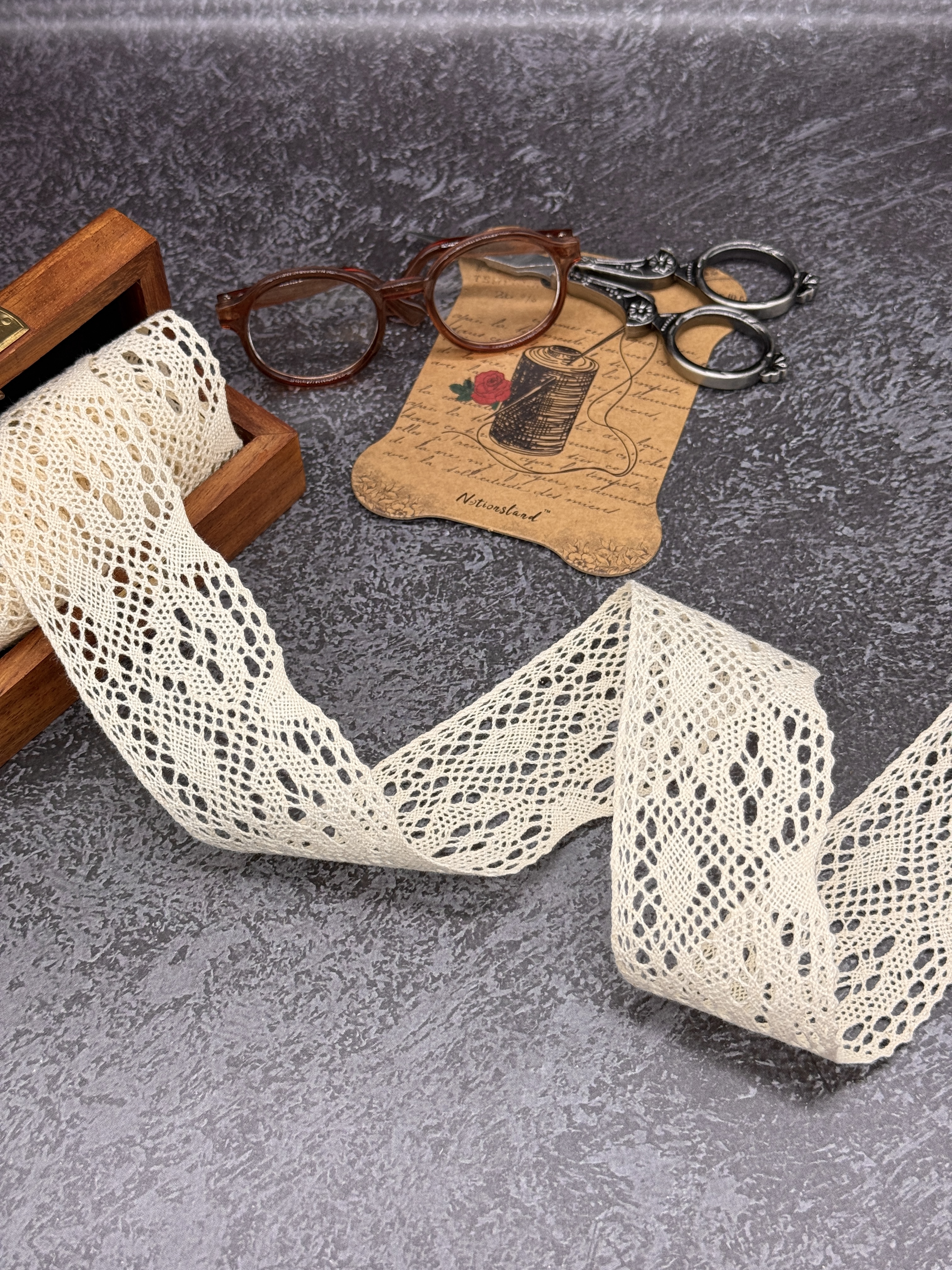 Кружево вязаное ЕТ1313