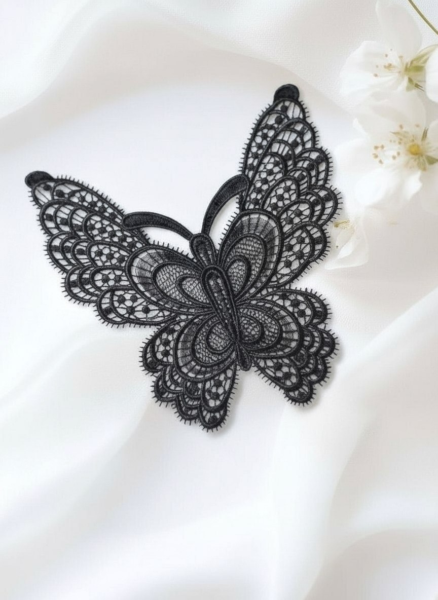 Кружевной декор аппликация