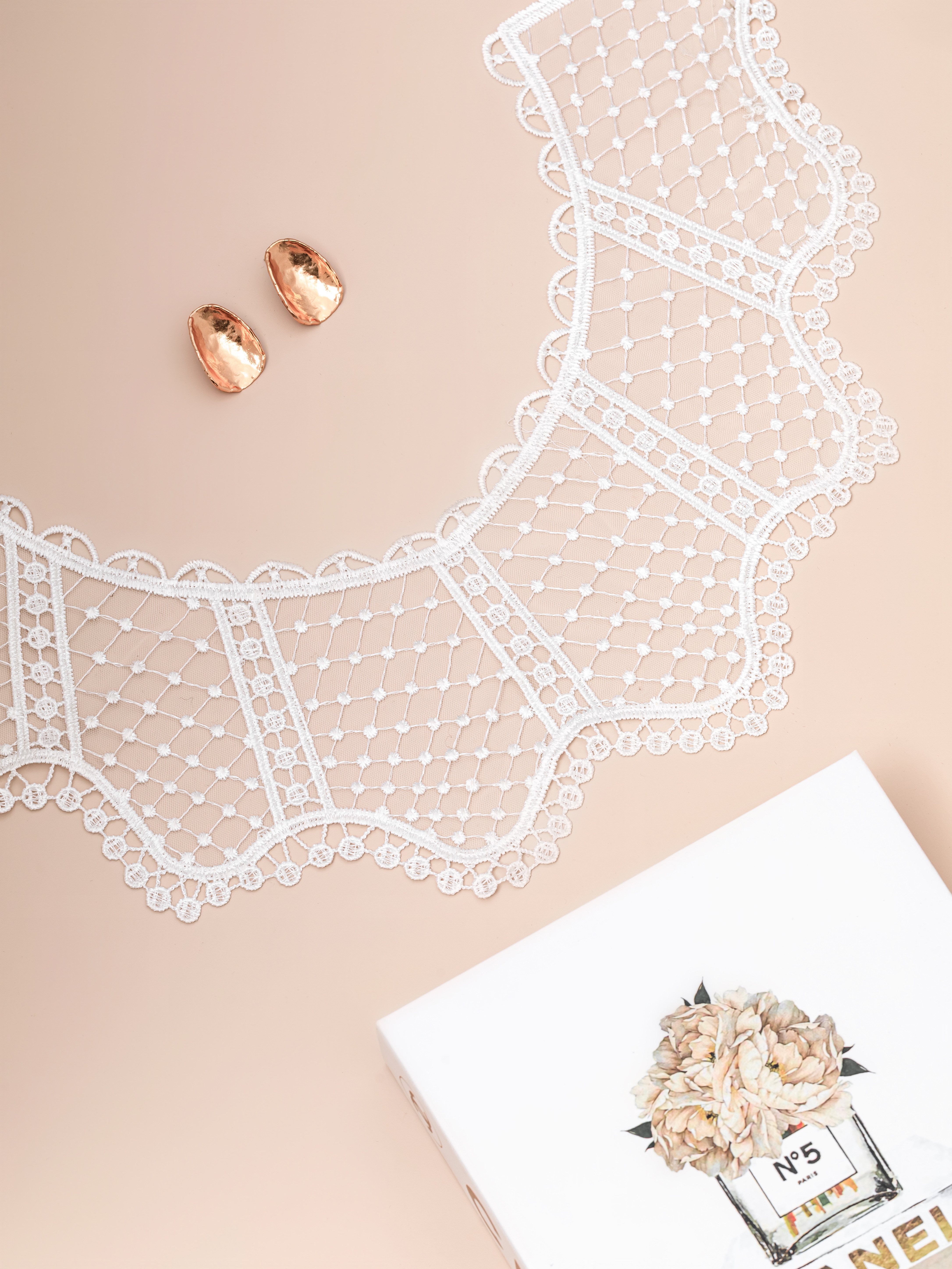 Воротник кружевной КД40