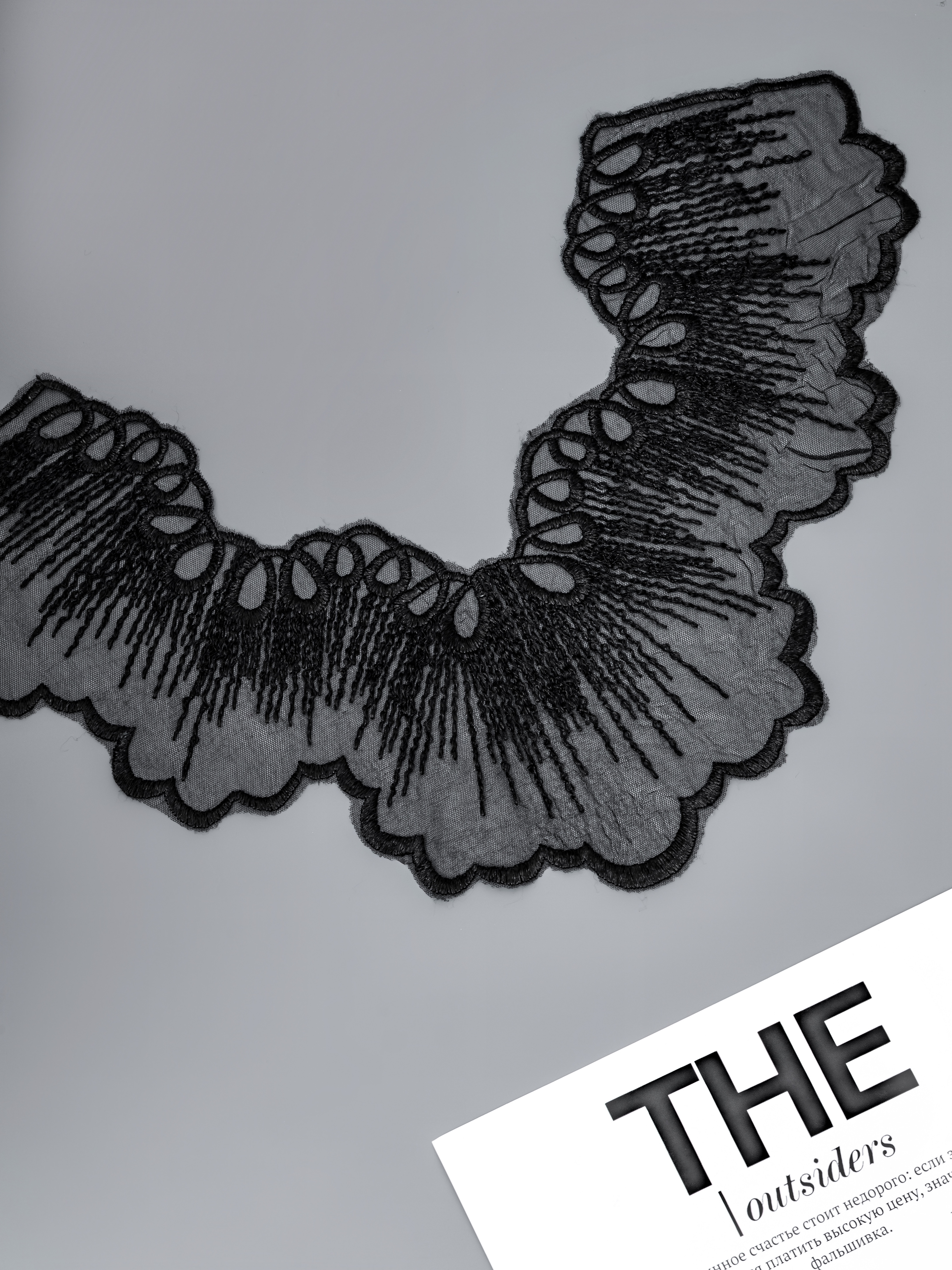 Воротник кружевной КД30