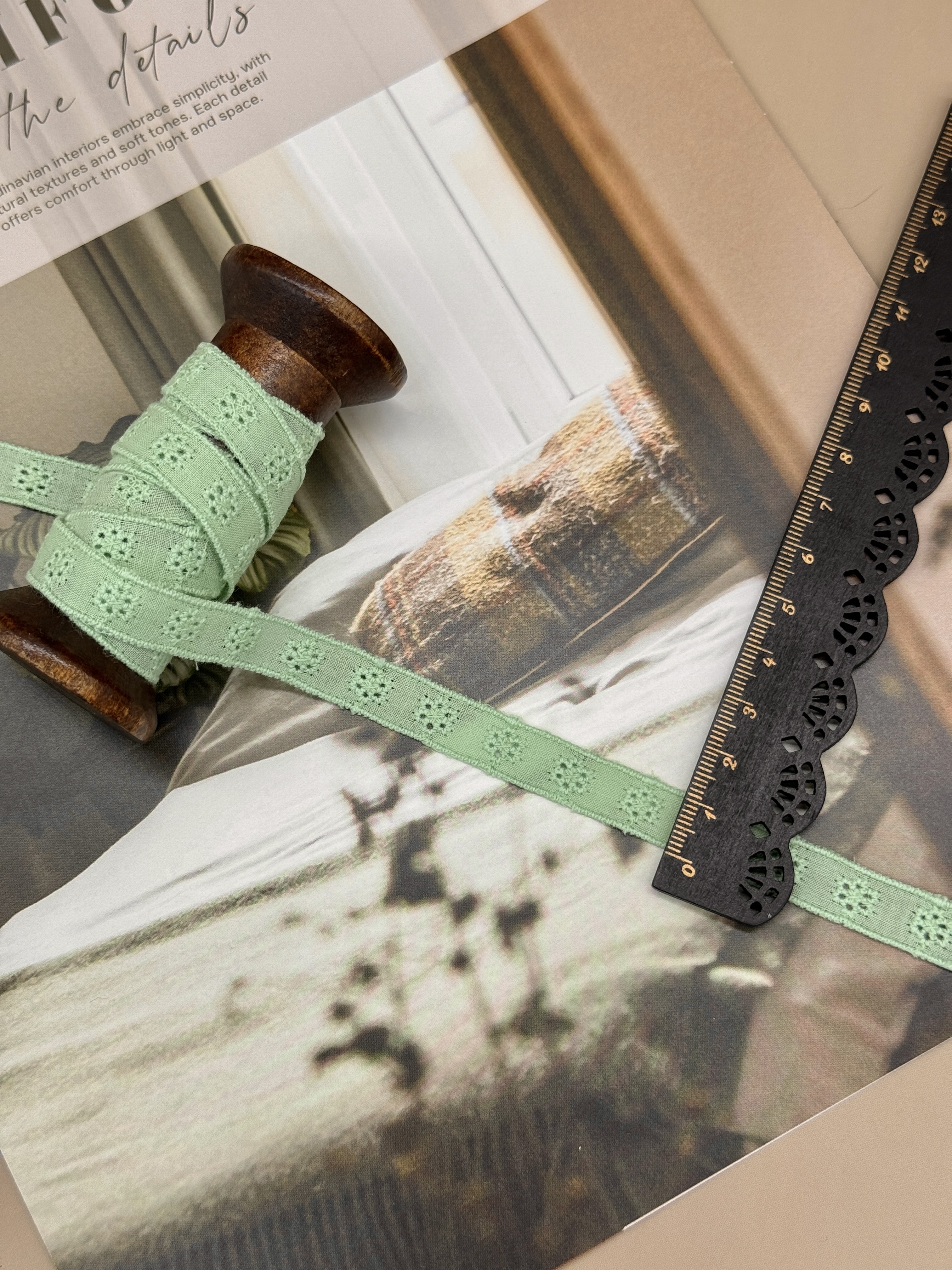 Шитьё на батисте, прошва М388С