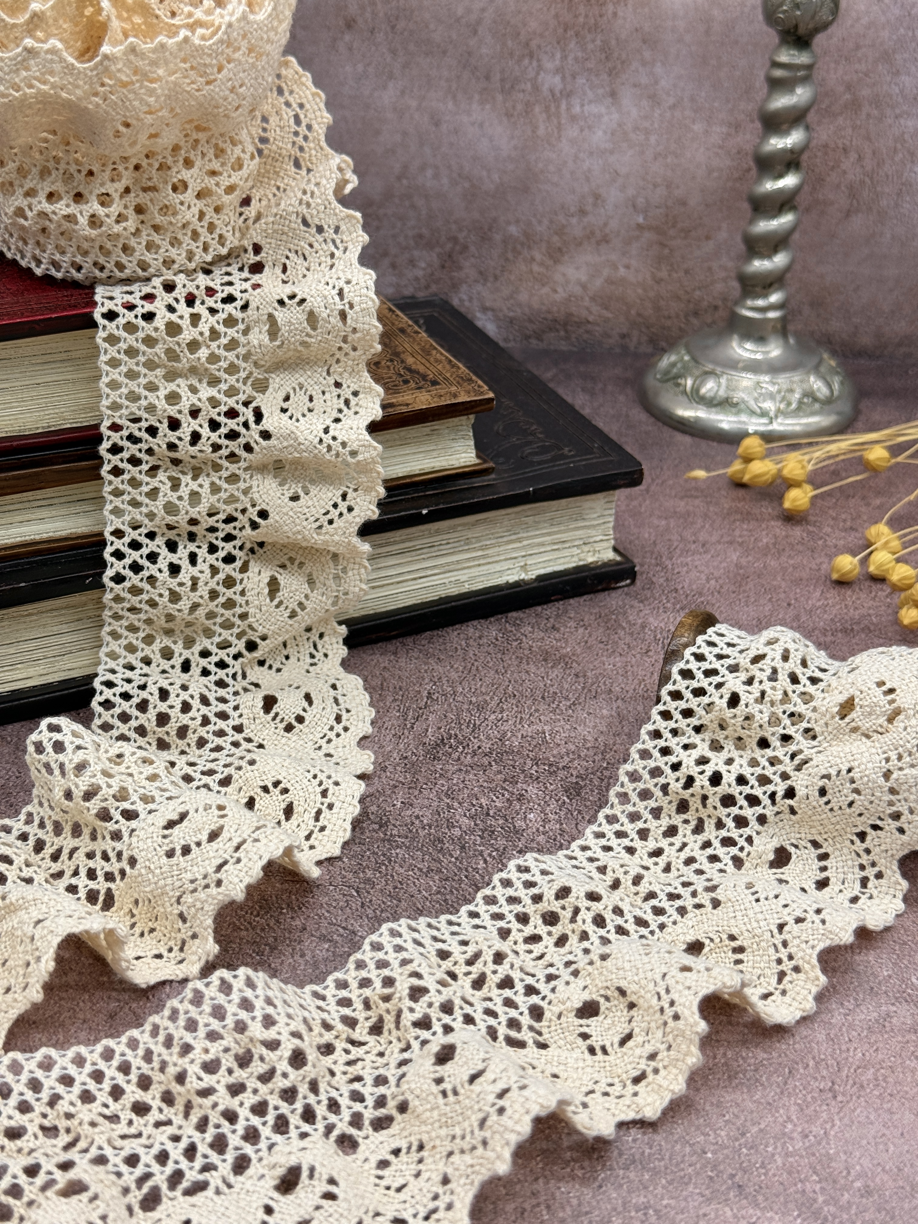 Кружевная резинка-оборка ЕТ952