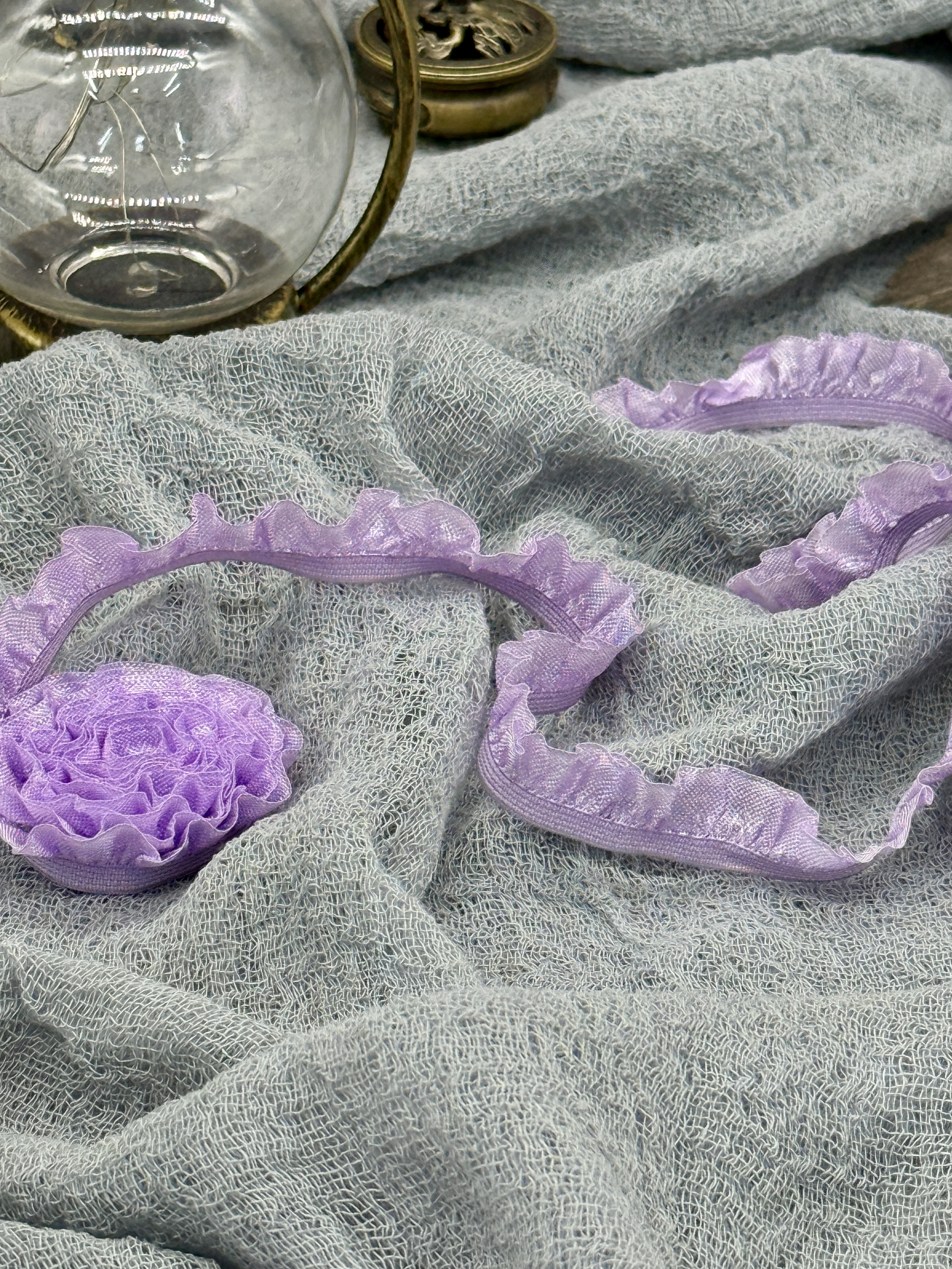 Кружевная резинка-оборка ЕТ1305