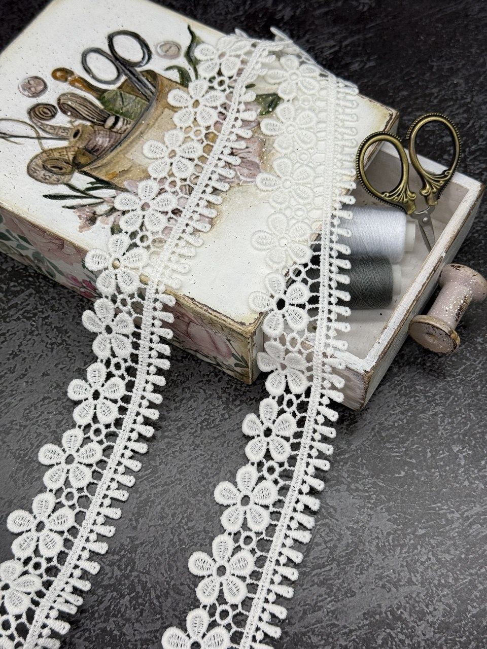 Кружево макраме ЕТ993