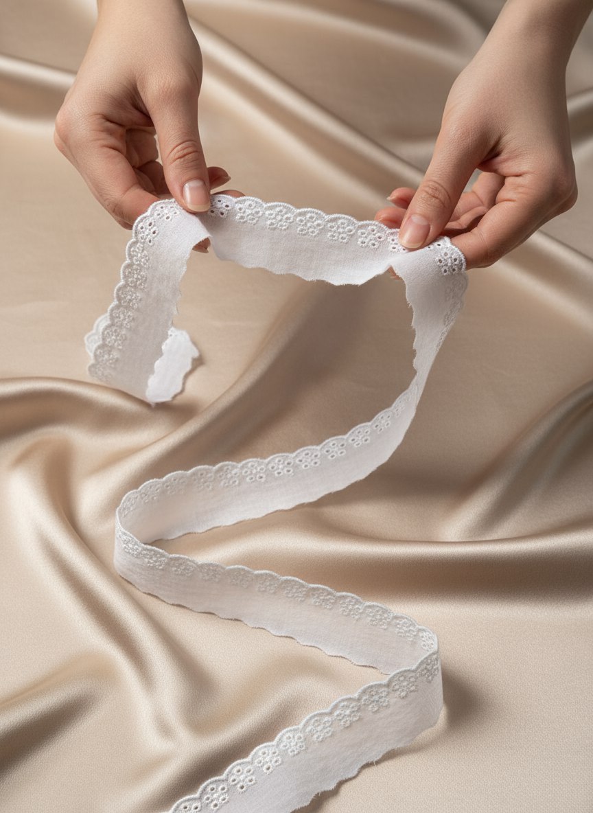 Шитье на батисте М914