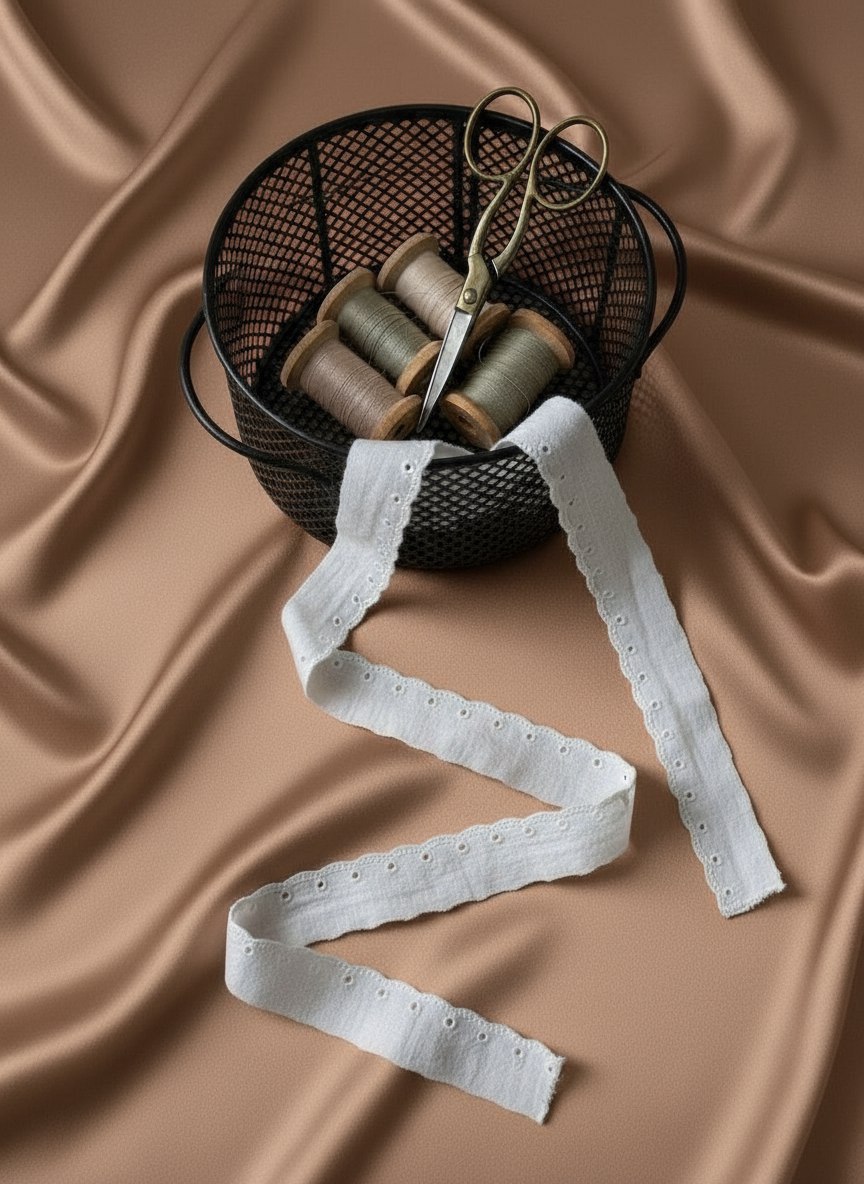 Шитье на батисте М915