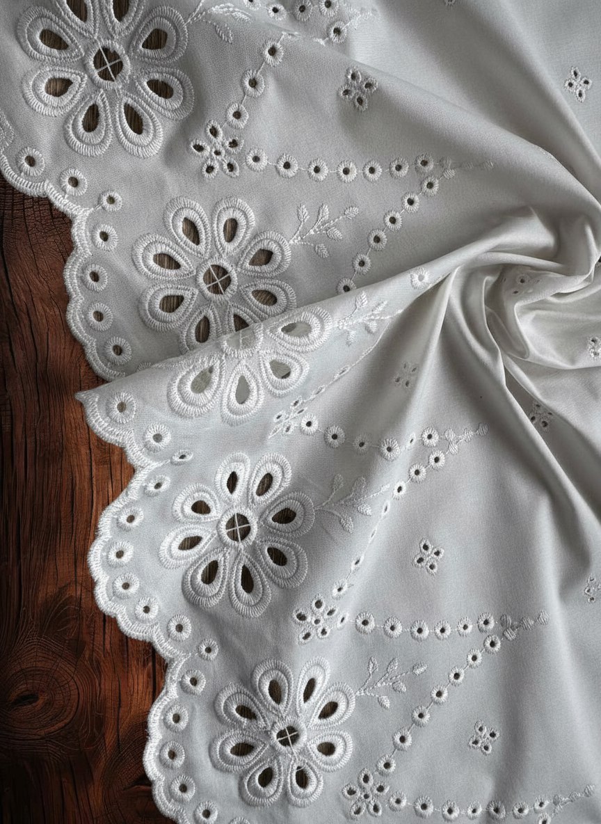 Шитье на батисте М931