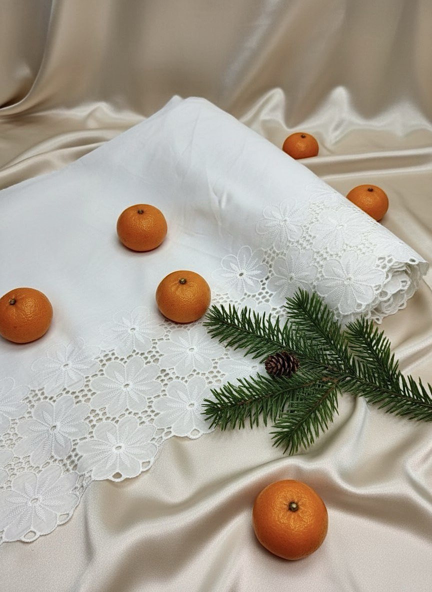 Шитье на батисте М833