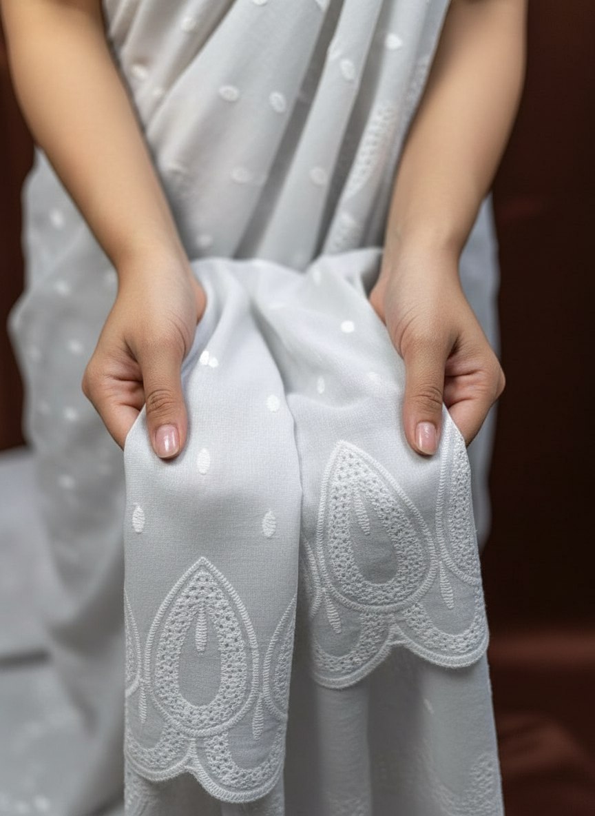 Шитье на батисте М686