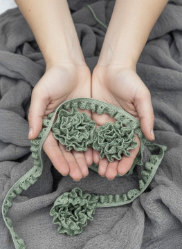 Кружевная резинка-оборка ЕТ1312