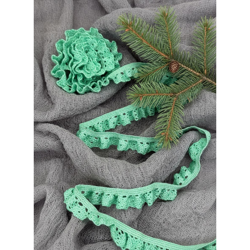 Кружевная резинка-оборка ЕТ1009