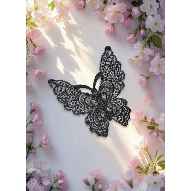 Кружевной декор аппликация