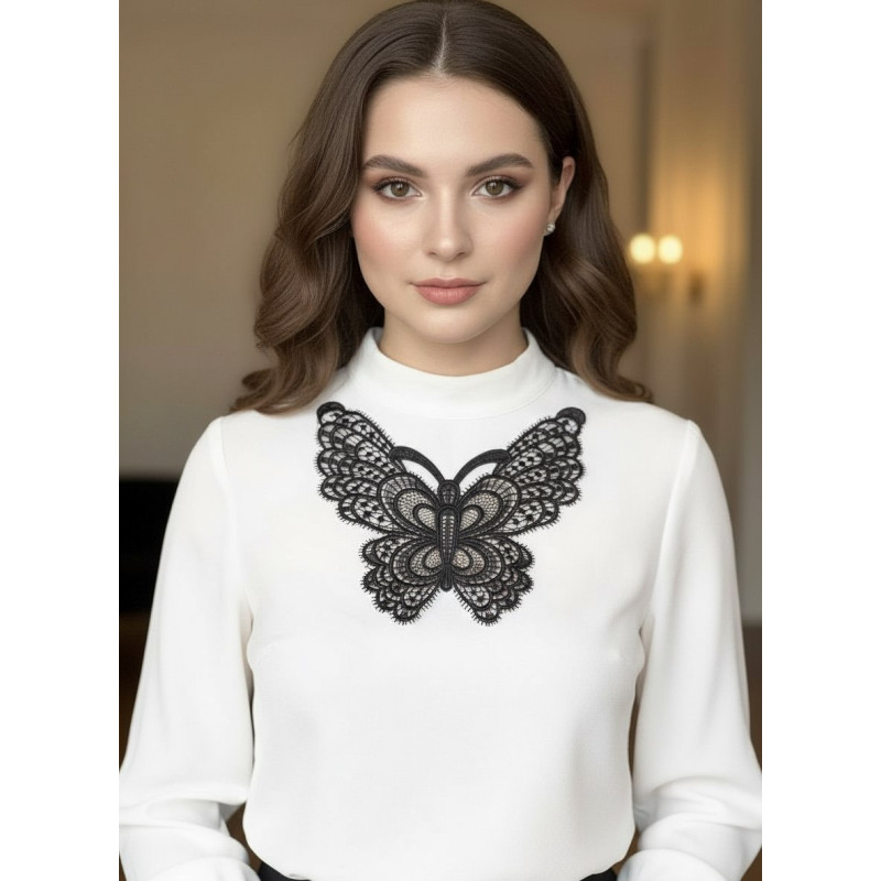 Кружевной декор аппликация