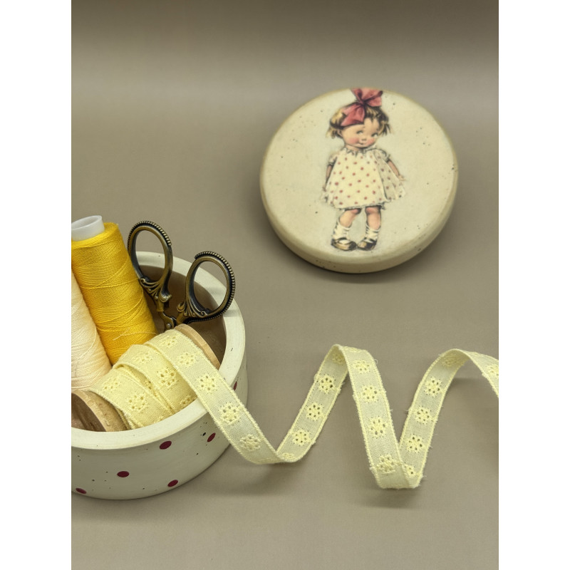 Шитьё на батисте, прошва М388БЖ