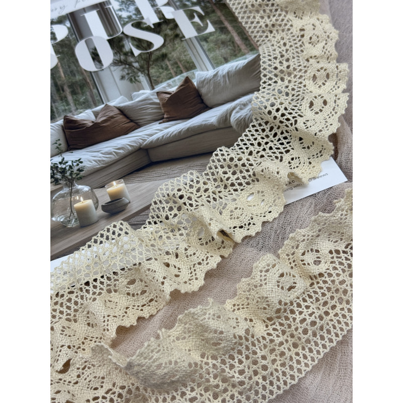 Кружевная резинка-оборка ЕТ952