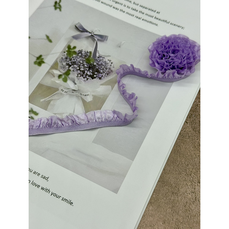 Кружевная резинка-оборка ЕТ1305