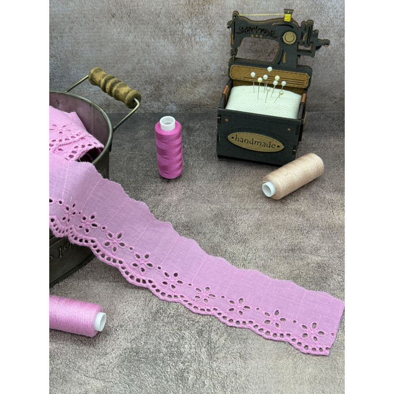 Шитье на батисте М407