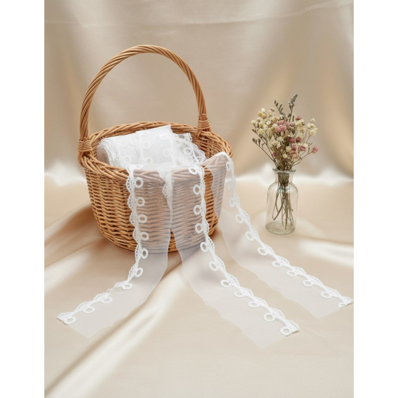 Вышивка на сетке С105