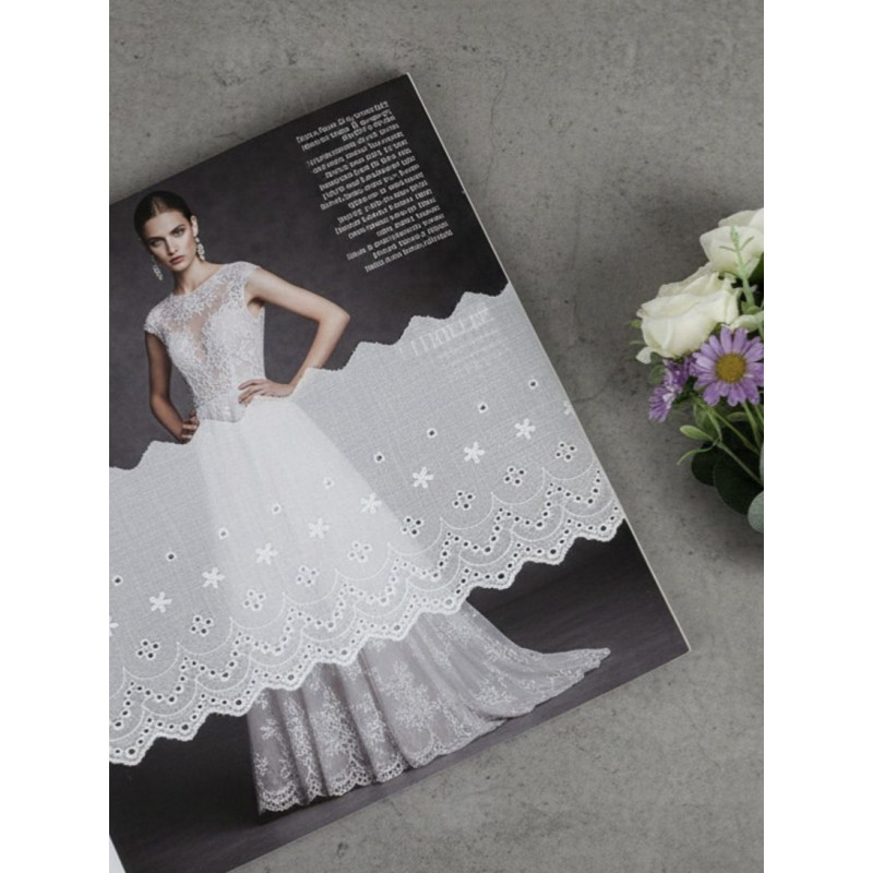 Шитье на батисте М919