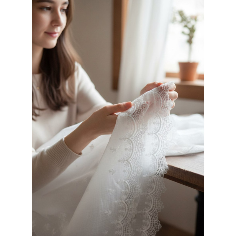 Шитье на батисте М920